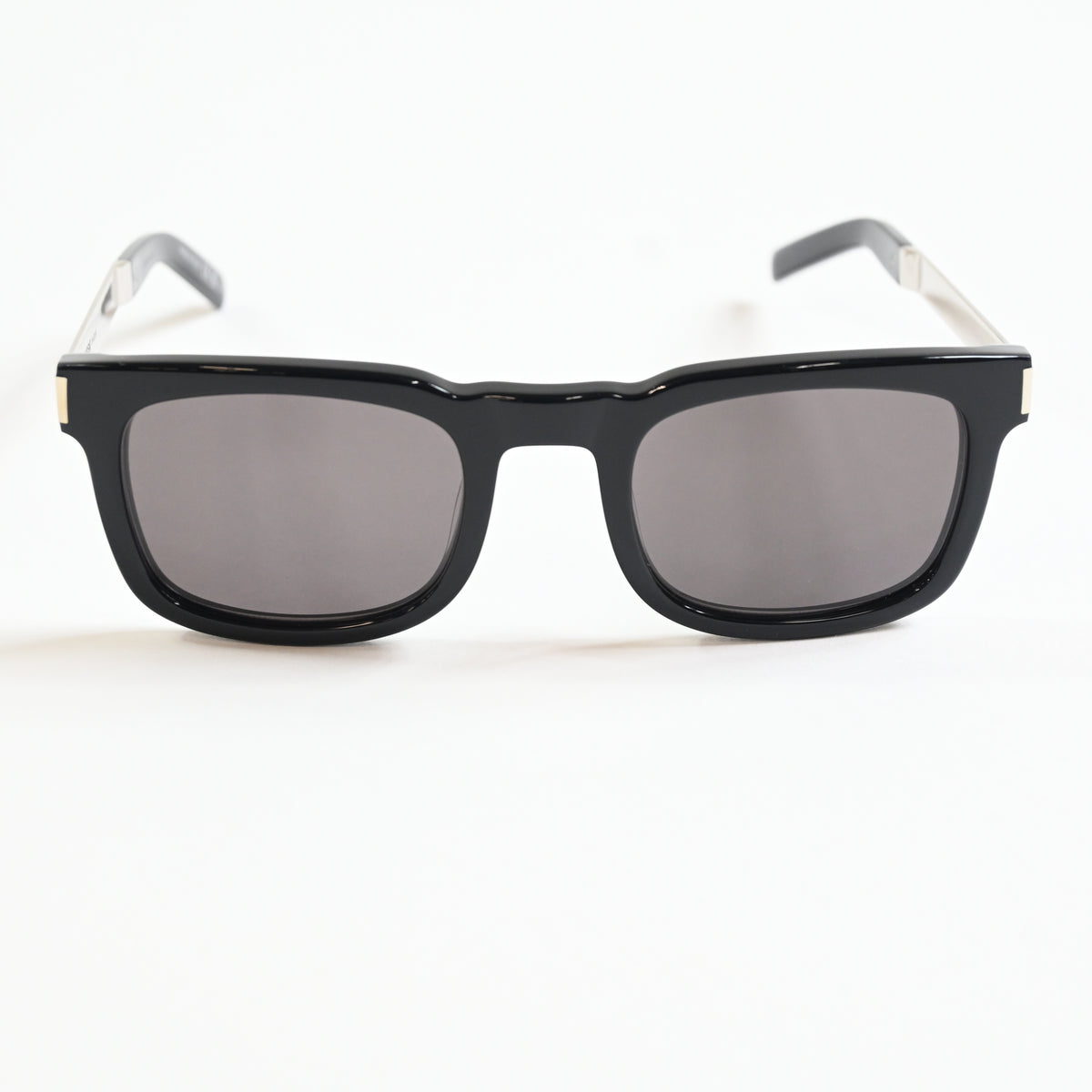 Yves Saint Laurent SL-581S 001 Unisex Authentic Sunglasses Black/Gray, 51 - New