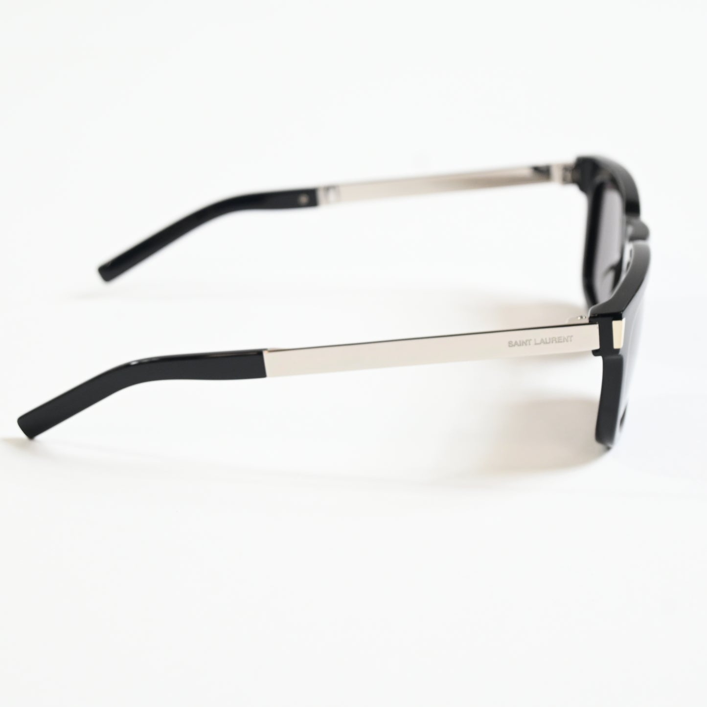 Yves Saint Laurent SL-581S 001 Unisex Authentic Sunglasses Black/Gray, 51 - New