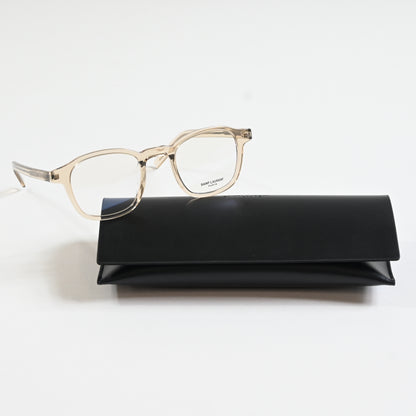 Yves Saint Laurent SL-549O-SLIM 004 Mens Authentic Eyeglasses Yellow, 47 - New