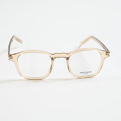 Yves Saint Laurent SL-549O-SLIM 004 Mens Authentic Eyeglasses Yellow, 47 - New