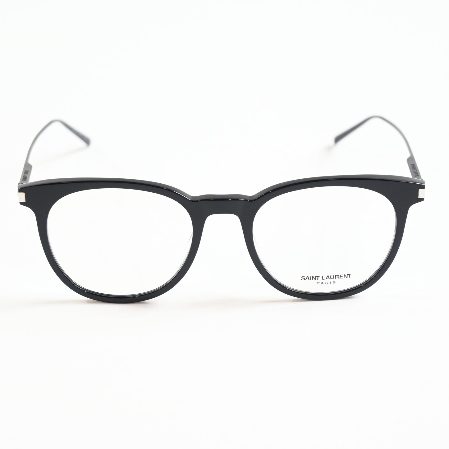 Yves Saint Laurent SL-579O 001 Mens Authentic Eyeglasses Black, 49mm - New
