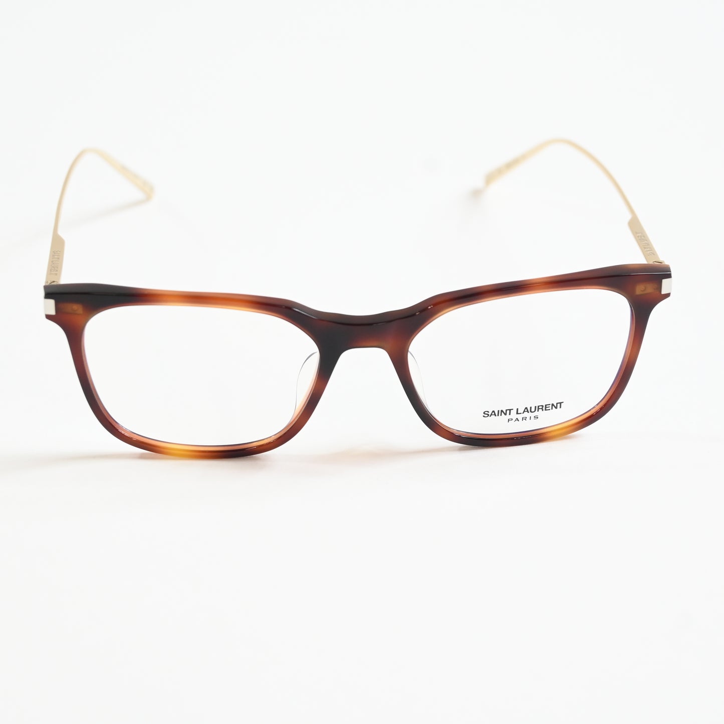 Yves Saint Laurent SL-578O 002 Womens Authentic Eyeglasses Havana/Gold, 48 - New
