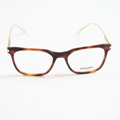 Yves Saint Laurent SL-578O 002 Womens Authentic Eyeglasses Havana/Gold, 48 - New