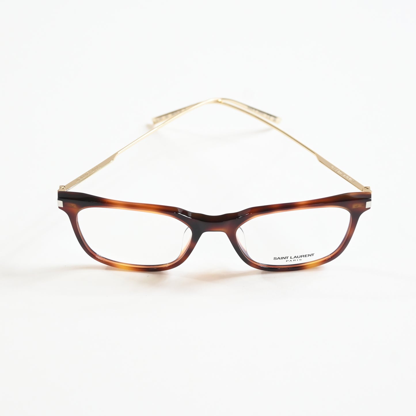 Yves Saint Laurent SL-578O 002 Womens Authentic Eyeglasses Havana/Gold, 48 - New