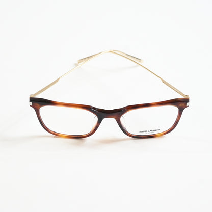 Yves Saint Laurent SL-578O 002 Womens Authentic Eyeglasses Havana/Gold, 48 - New