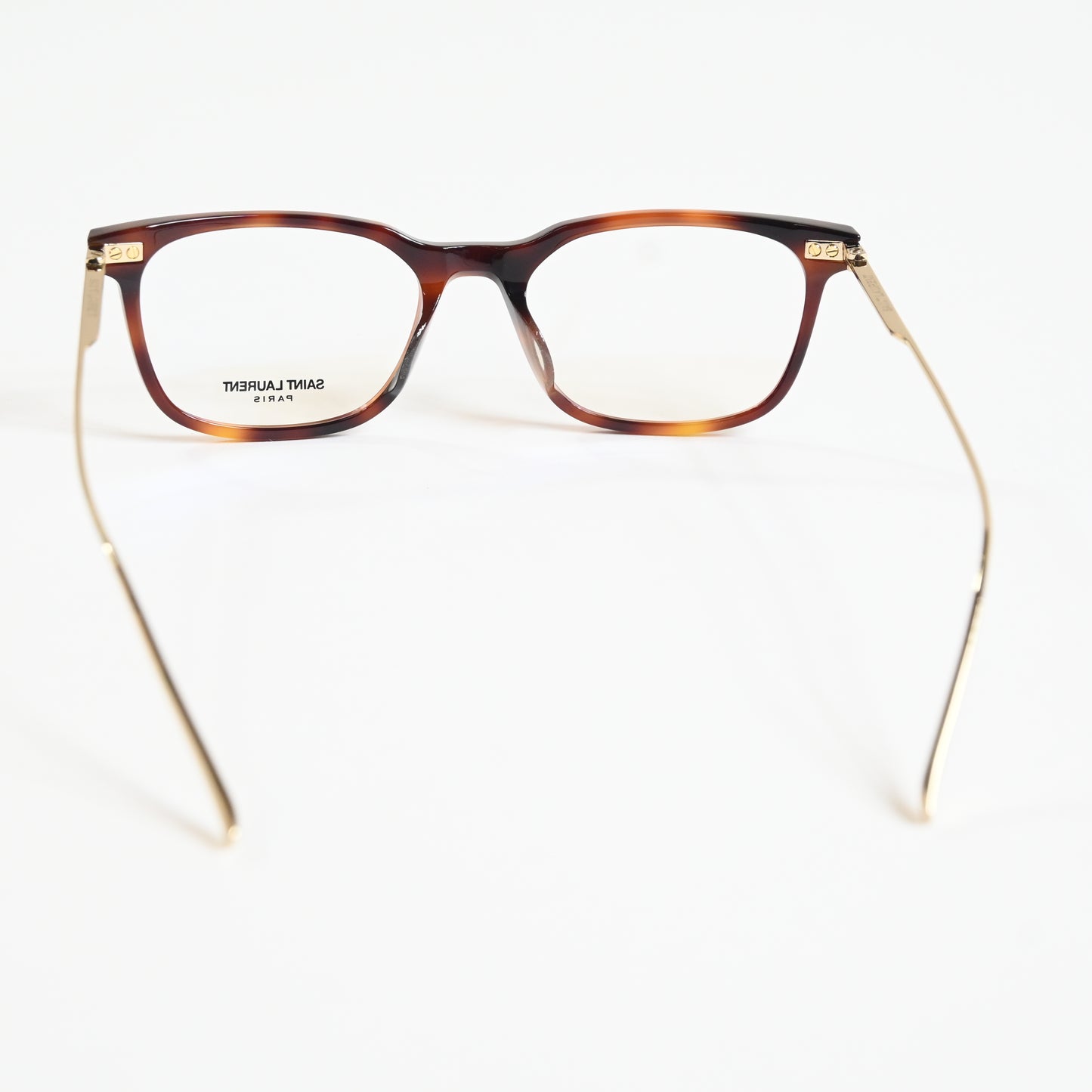 Yves Saint Laurent SL-578O 002 Womens Authentic Eyeglasses Havana/Gold, 48 - New