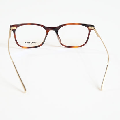 Yves Saint Laurent SL-578O 002 Womens Authentic Eyeglasses Havana/Gold, 48 - New