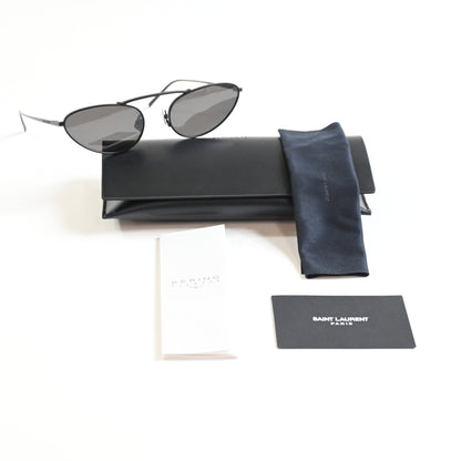 Yves Saint Laurent SL-538S 001 Womens Authentic Sunglasses Black, 58mm - New