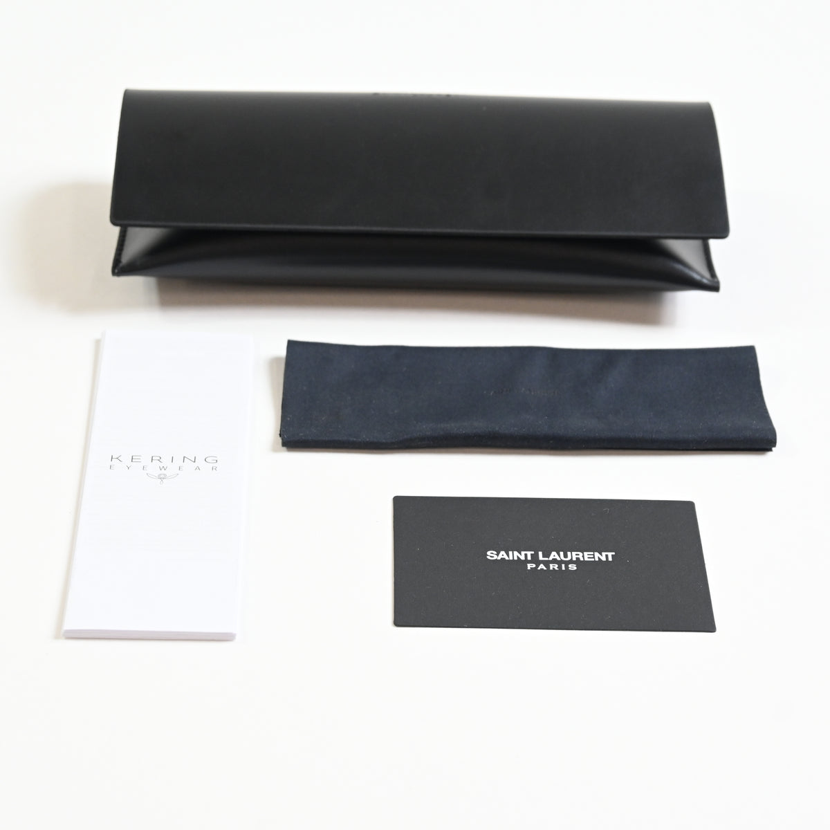 Yves Saint Laurent SL-492K 004 Mens Authentic Eyeglasses Black, 53mm - New