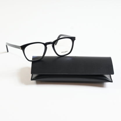 Yves Saint Laurent SL-28O 001 Unisex Authentic Eyeglasses Black, 50mm - New