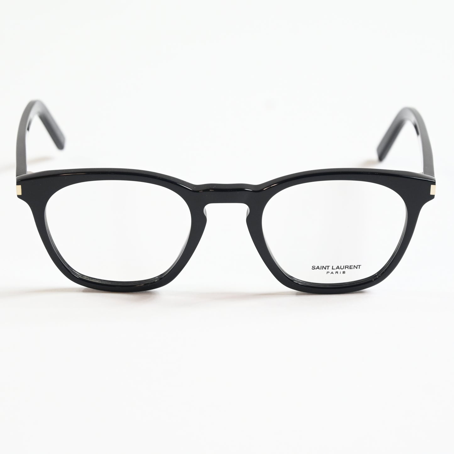 Yves Saint Laurent SL-28O 001 Unisex Authentic Eyeglasses Black, 50mm - New