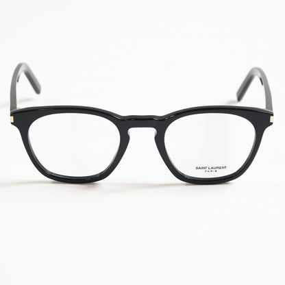 Yves Saint Laurent SL-28O 001 Unisex Authentic Eyeglasses Black, 50mm - New