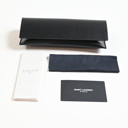 Yves Saint Laurent SL-28O 001 Unisex Authentic Eyeglasses Black, 50mm - New