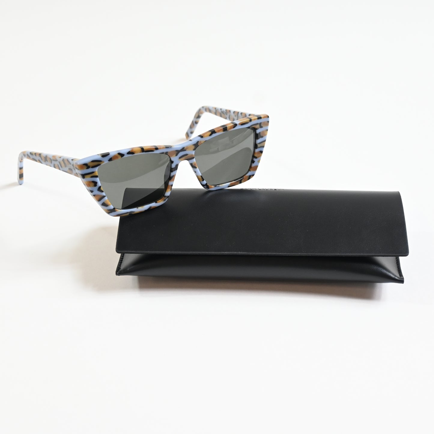 Yves Saint Laurent SL-276S-MICA 035 Womens Authentic Sunglasses Havana, 53 - New