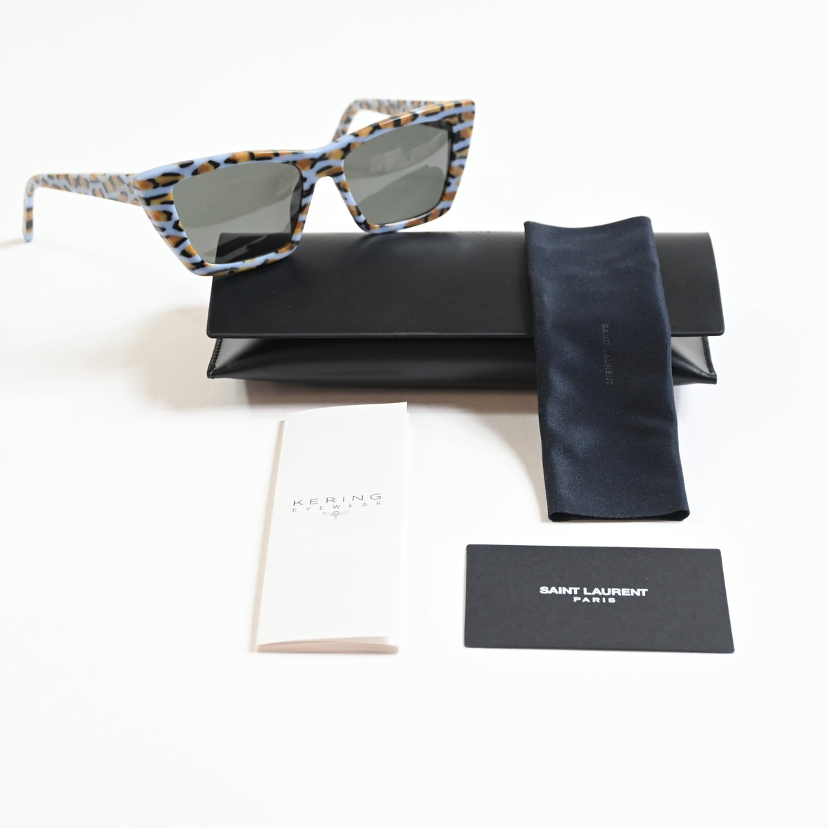 Yves Saint Laurent SL-276S-MICA 035 Womens Authentic Sunglasses Havana, 53 - New