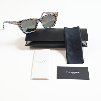 Yves Saint Laurent SL-276S-MICA 035 Womens Authentic Sunglasses Havana, 53 - New
