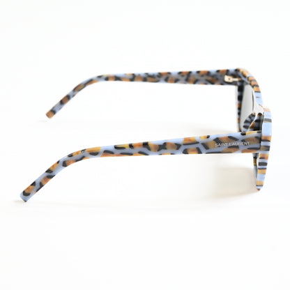 Yves Saint Laurent SL-276S-MICA 035 Womens Authentic Sunglasses Havana, 53 - New