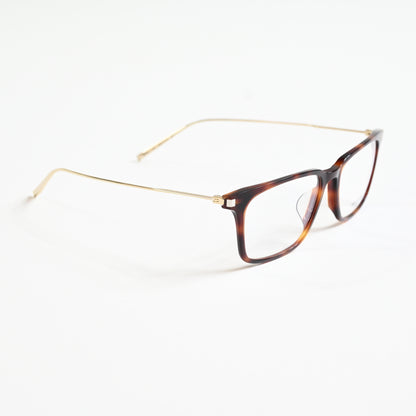Yves Saint Laurent SL-625O 002 Mens Authentic Eyeglasses Havana/Gold, 55mm - New