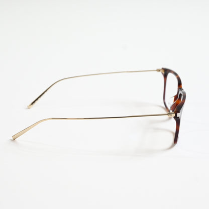 Yves Saint Laurent SL-625O 002 Mens Authentic Eyeglasses Havana/Gold, 55mm - New