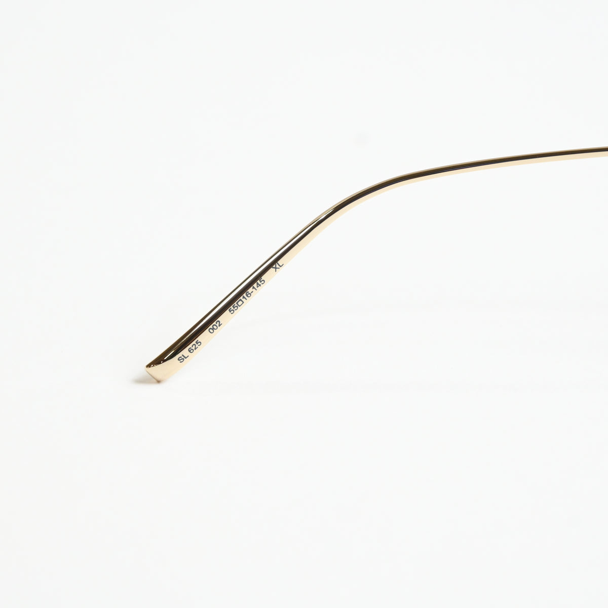 Yves Saint Laurent SL-625O 002 Mens Authentic Eyeglasses Havana/Gold, 55mm - New