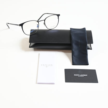 Yves Saint Laurent SL-584O 001 Mens Authentic Eyeglasses Black, 51mm - New