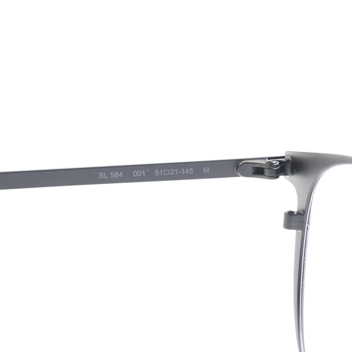 Yves Saint Laurent SL-584O 001 Mens Authentic Eyeglasses Black, 51mm - New