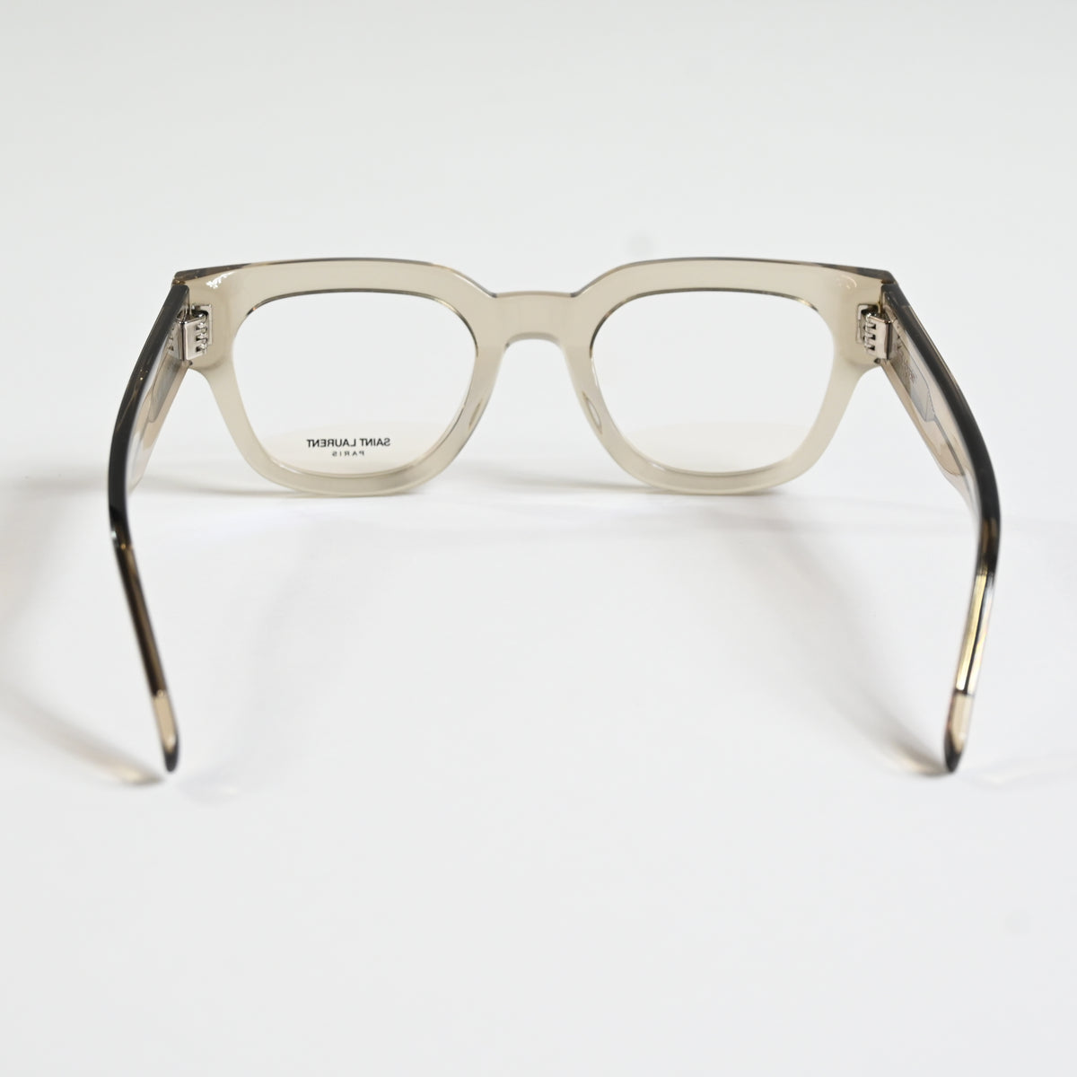 Yves Saint Laurent SL-661O 003 Unisex Authentic Eyeglasses Clear Beige, 50 - New