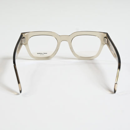 Yves Saint Laurent SL-661O 003 Unisex Authentic Eyeglasses Clear Beige, 50 - New
