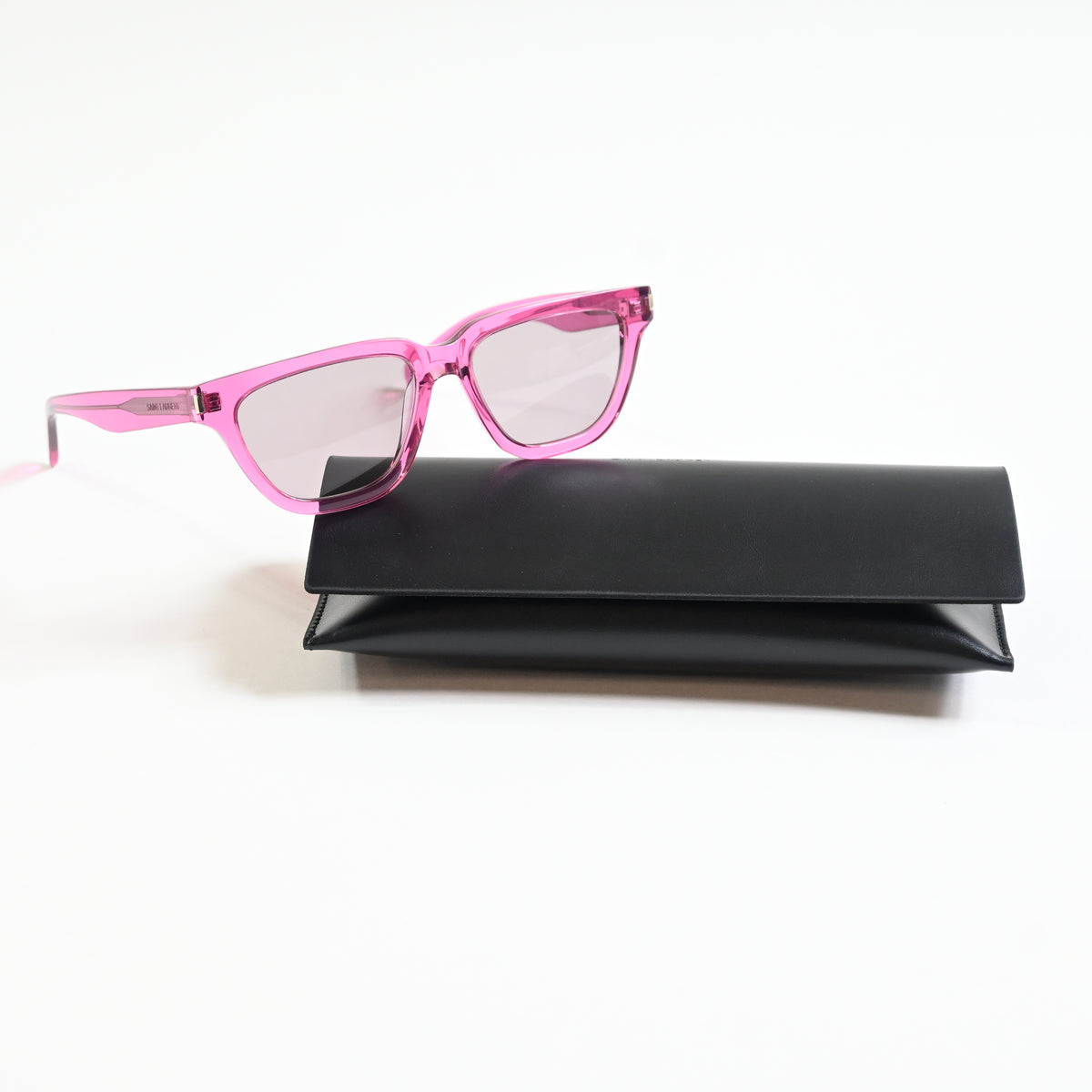 Yves Saint Laurent SL-462S-SULPICE 012 Womens Authentic Sunglasses Pink 53 - New