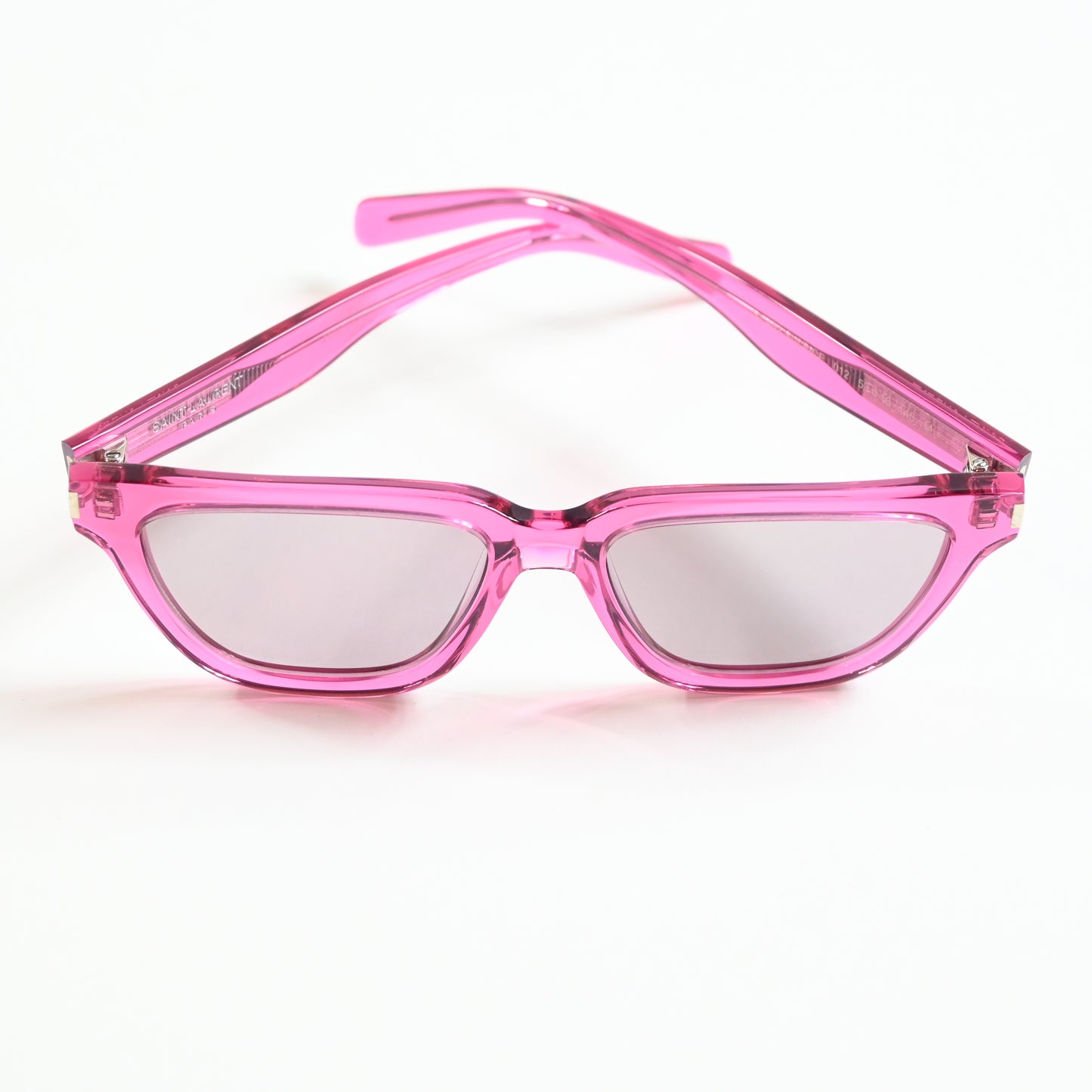 Yves Saint Laurent SL-462S-SULPICE 012 Womens Authentic Sunglasses Pink 53 - New