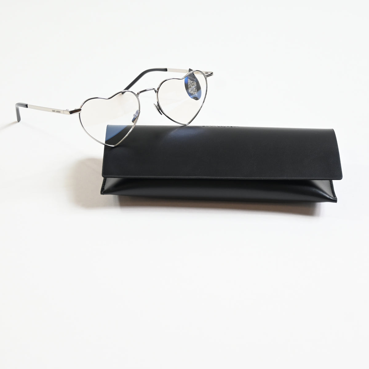 Yves Saint Laurent SL-301S-LOULOU 013 Unisex Authentic Eyeglasses Silver, 52 New