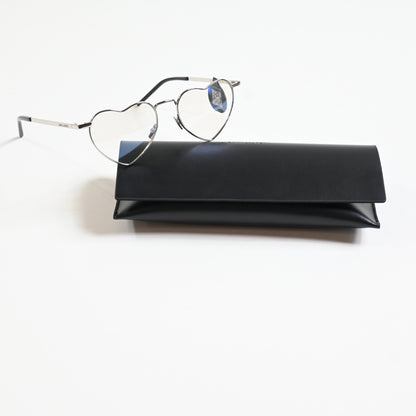 Yves Saint Laurent SL-301S-LOULOU 013 Unisex Authentic Eyeglasses Silver, 52 New