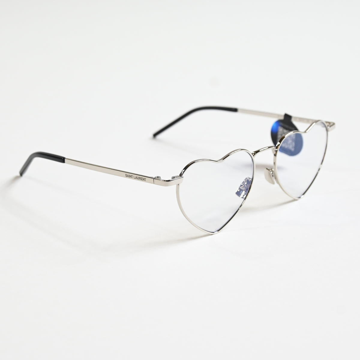 Yves Saint Laurent SL-301S-LOULOU 013 Unisex Authentic Eyeglasses Silver, 52 New