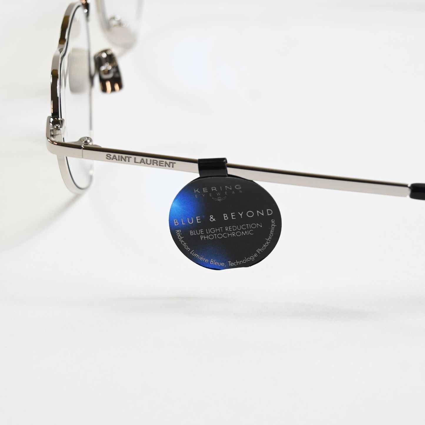 Yves Saint Laurent SL-301S-LOULOU 013 Unisex Authentic Eyeglasses Silver, 52 New