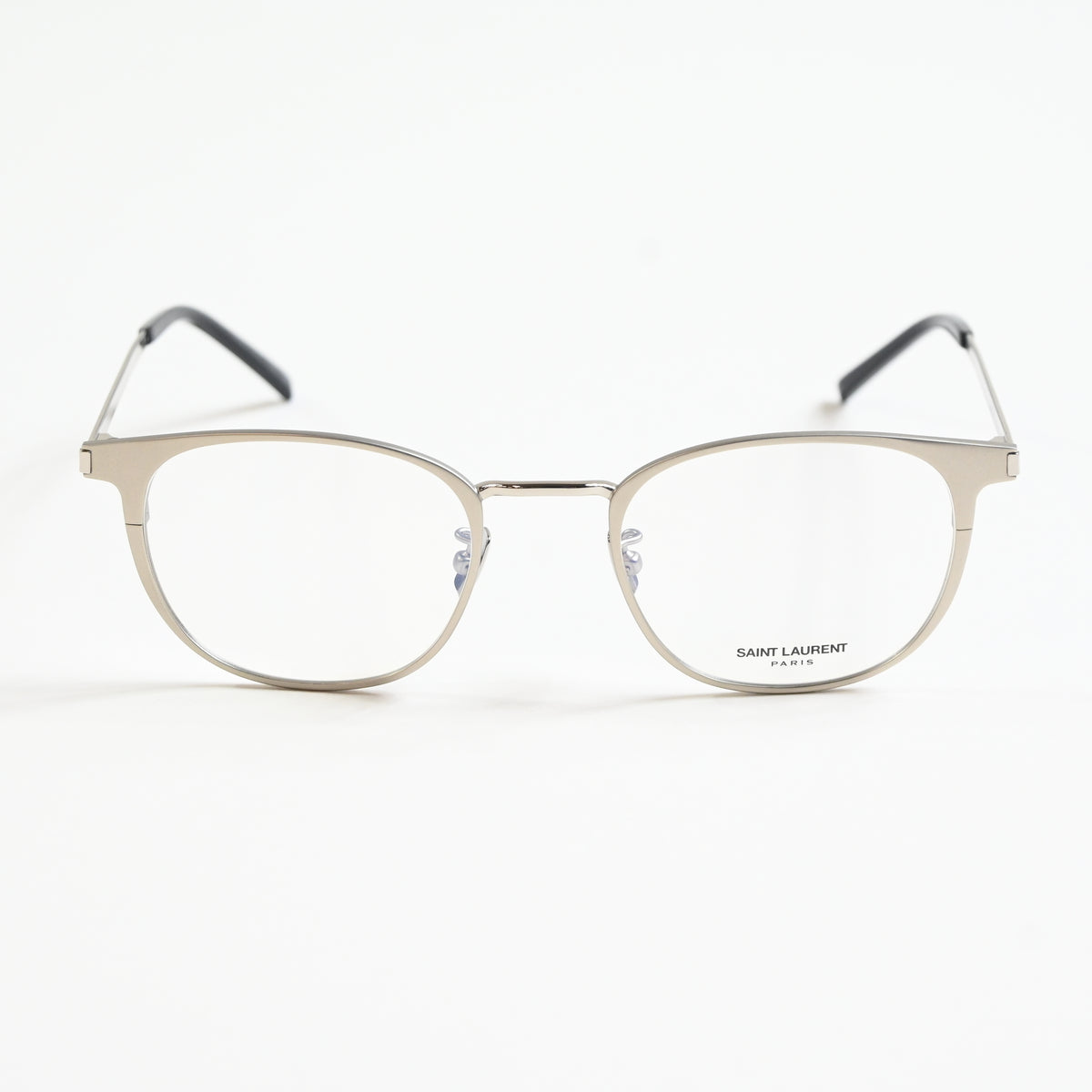 Yves Saint Laurent SL-584O 003 Mens Authentic Eyeglasses Clear Silver, 51 - New
