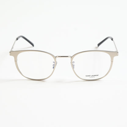 Yves Saint Laurent SL-584O 003 Mens Authentic Eyeglasses Clear Silver, 51 - New