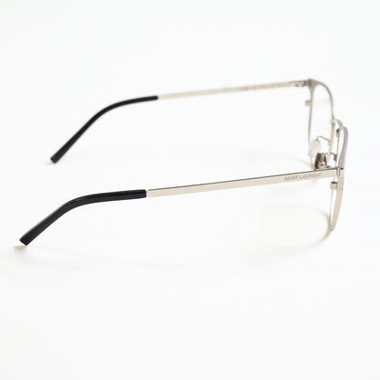 Yves Saint Laurent SL-584O 003 Mens Authentic Eyeglasses Clear Silver, 51 - New