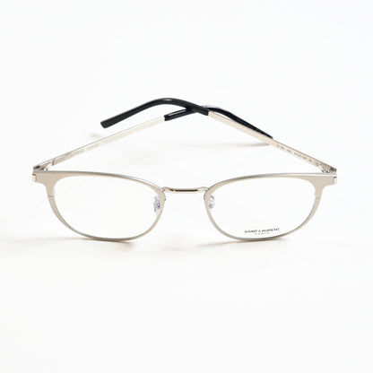 Yves Saint Laurent SL-584O 003 Mens Authentic Eyeglasses Clear Silver, 51 - New
