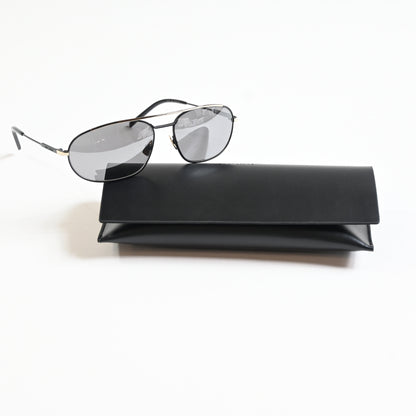 Yves Saint Laurent SL-561S 003 Mens Authentic Sunglasses Black/Silver, 61 - New