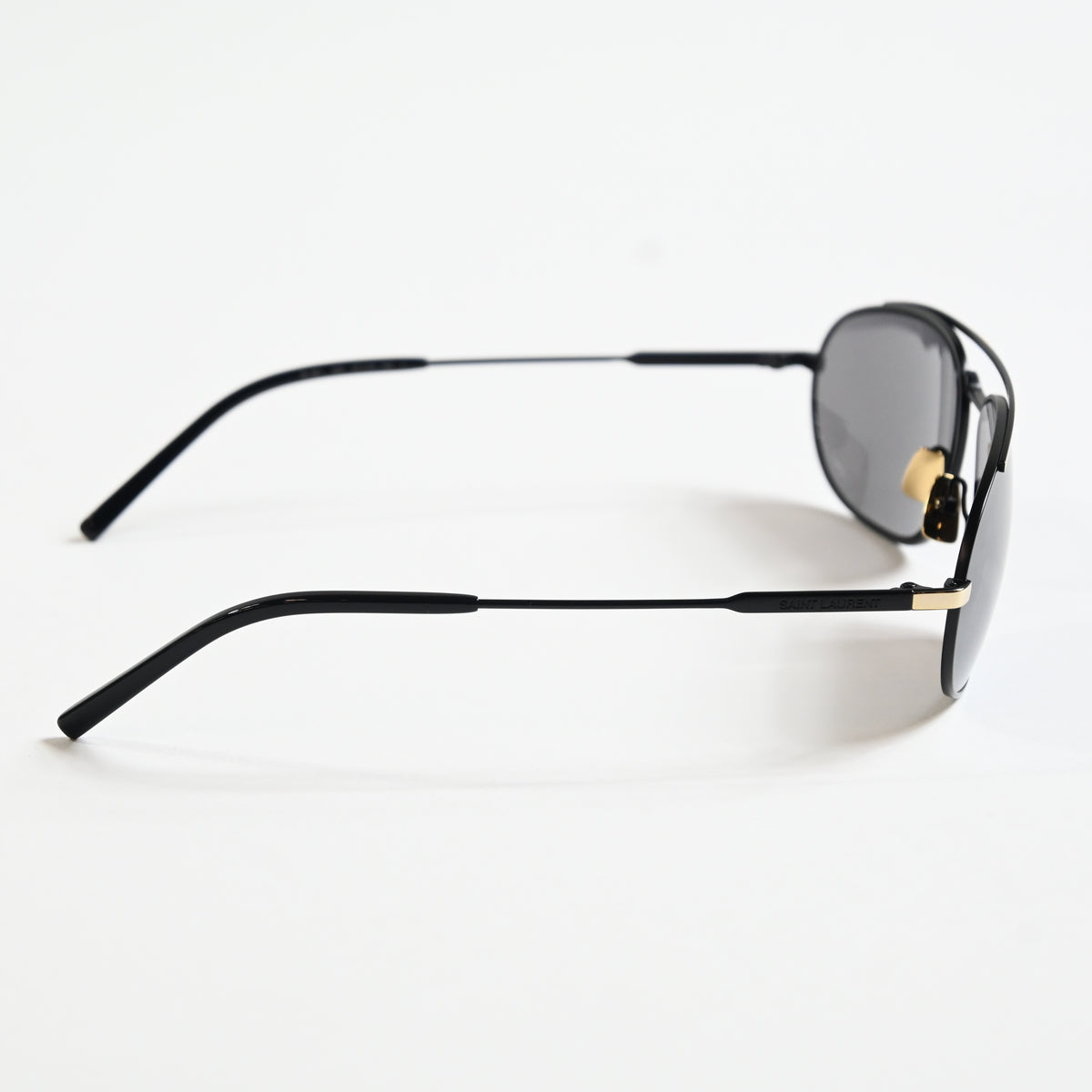 Yves Saint Laurent SL-561S 003 Mens Authentic Sunglasses Black/Silver, 61 - New