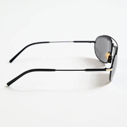 Yves Saint Laurent SL-561S 003 Mens Authentic Sunglasses Black/Silver, 61 - New