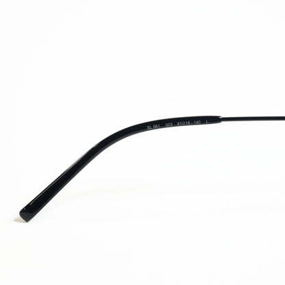 Yves Saint Laurent SL-561S 003 Mens Authentic Sunglasses Black/Silver, 61 - New