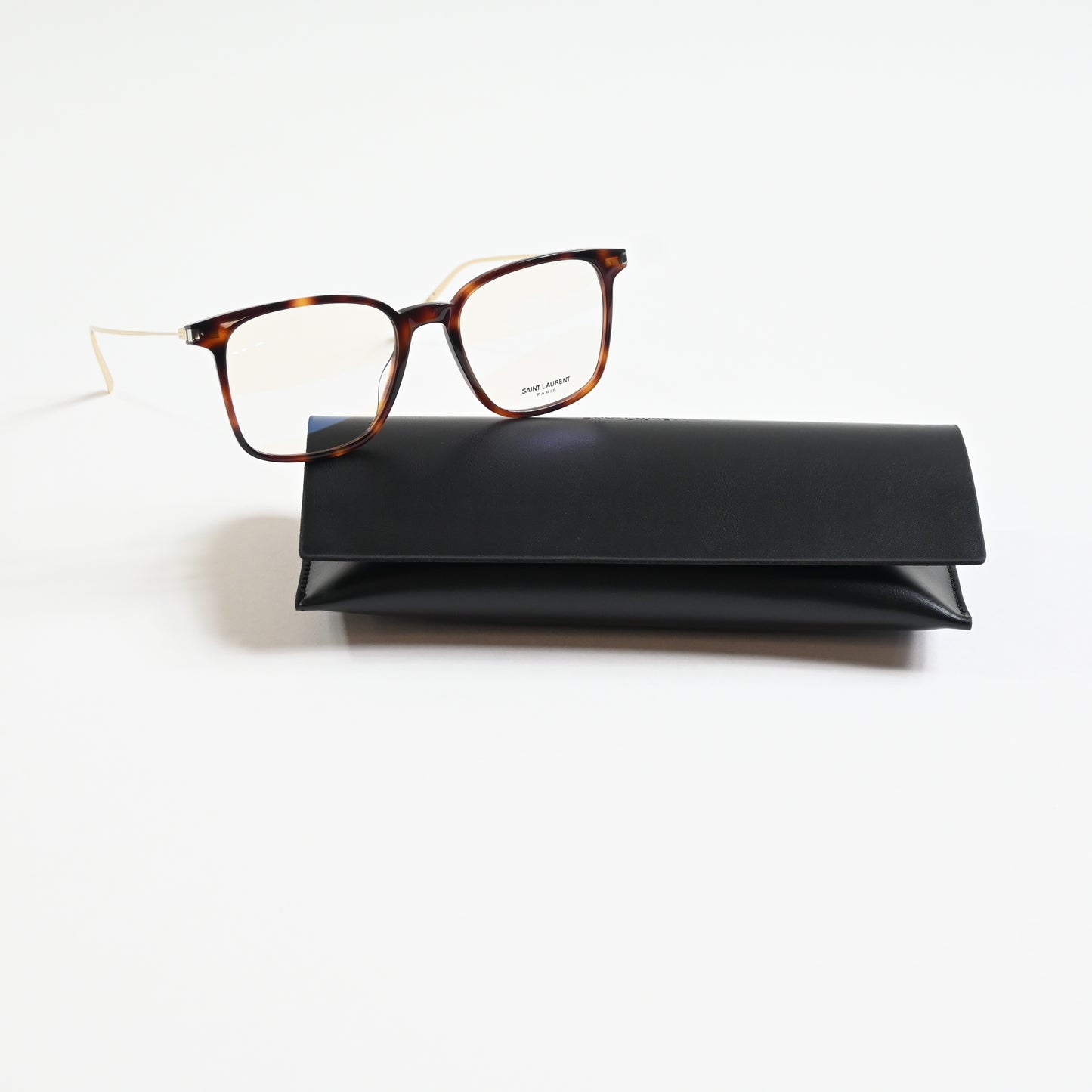 Yves Saint Laurent SL-577O 002 Womens Authentic Eyeglasses Havana/Gold, 51 - New