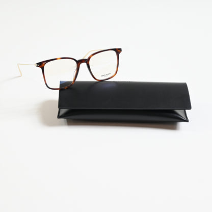 Yves Saint Laurent SL-577O 002 Womens Authentic Eyeglasses Havana/Gold, 51 - New