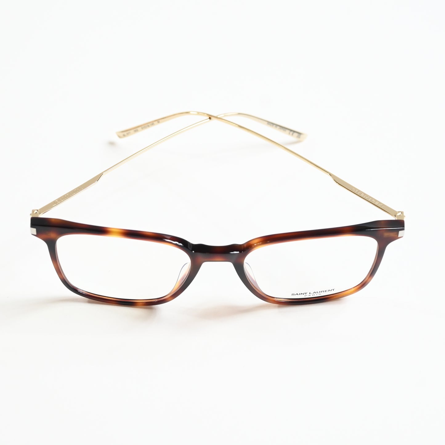 Yves Saint Laurent SL-577O 002 Womens Authentic Eyeglasses Havana/Gold, 51 - New