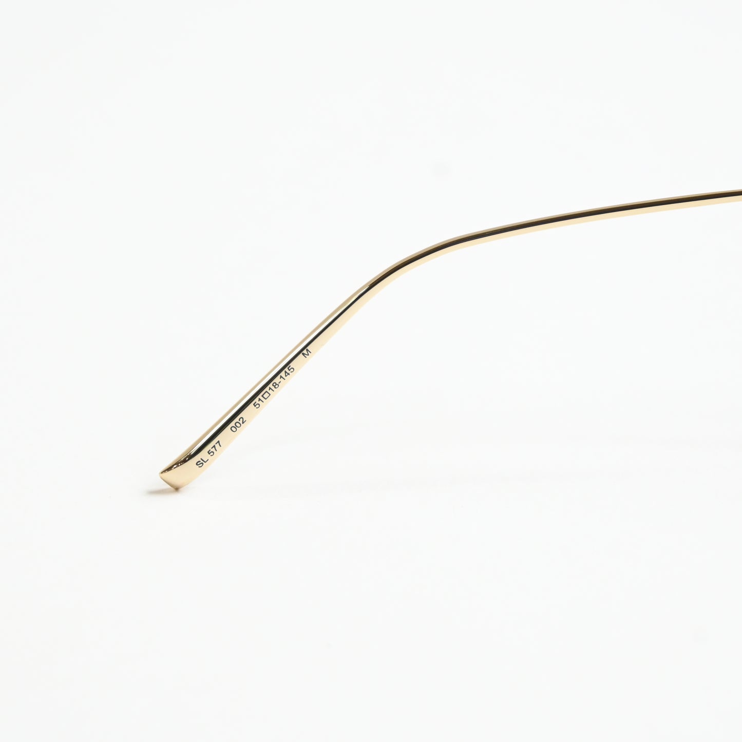 Yves Saint Laurent SL-577O 002 Womens Authentic Eyeglasses Havana/Gold, 51 - New