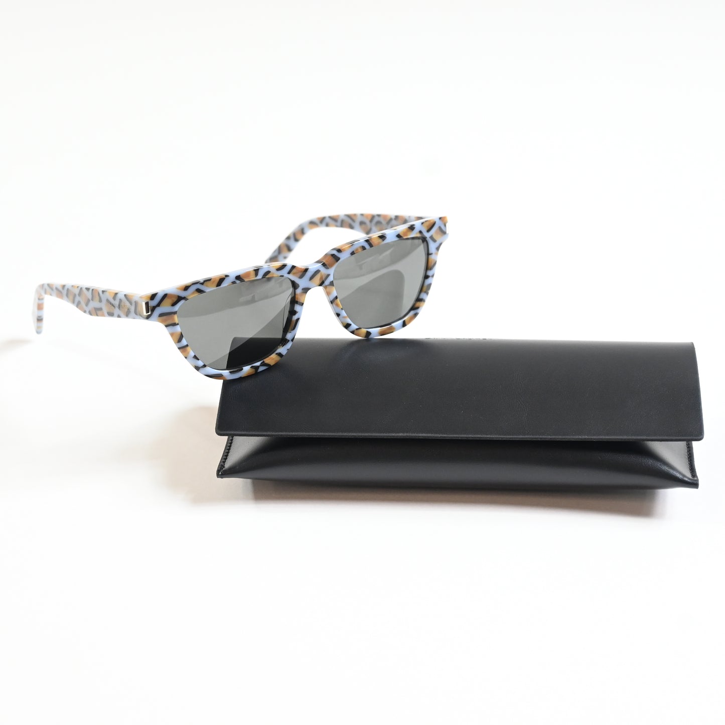 Yves Saint Laurent SL-462S-SULPICE 013 Womens Authentic Sunglasses Havana 53 New