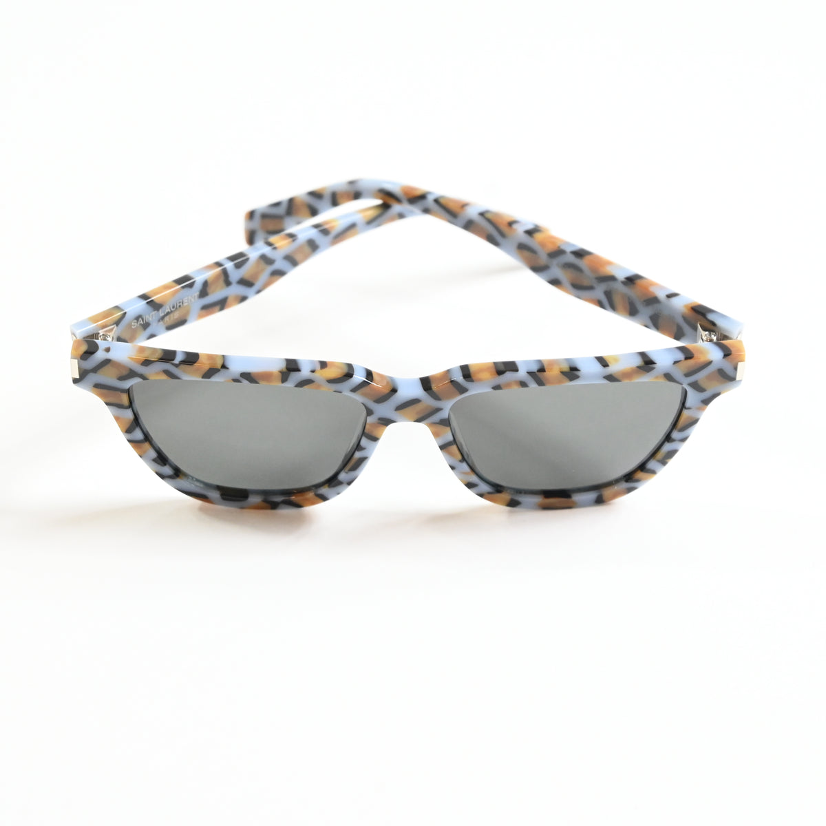 Yves Saint Laurent SL-462S-SULPICE 013 Womens Authentic Sunglasses Havana 53 New