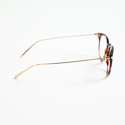 Yves Saint Laurent SL-579O 002 Unisex Authentic Eyeglasses Havana/Gold, 49 - New