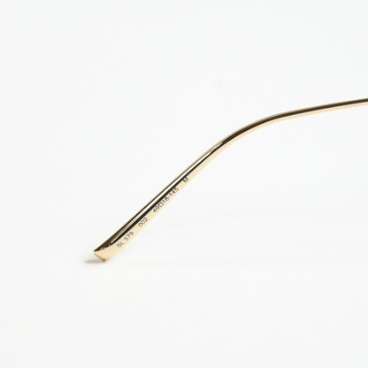 Yves Saint Laurent SL-579O 002 Unisex Authentic Eyeglasses Havana/Gold, 49 - New
